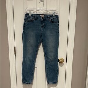 LOFT Mid-Wash Ankle Jeans
